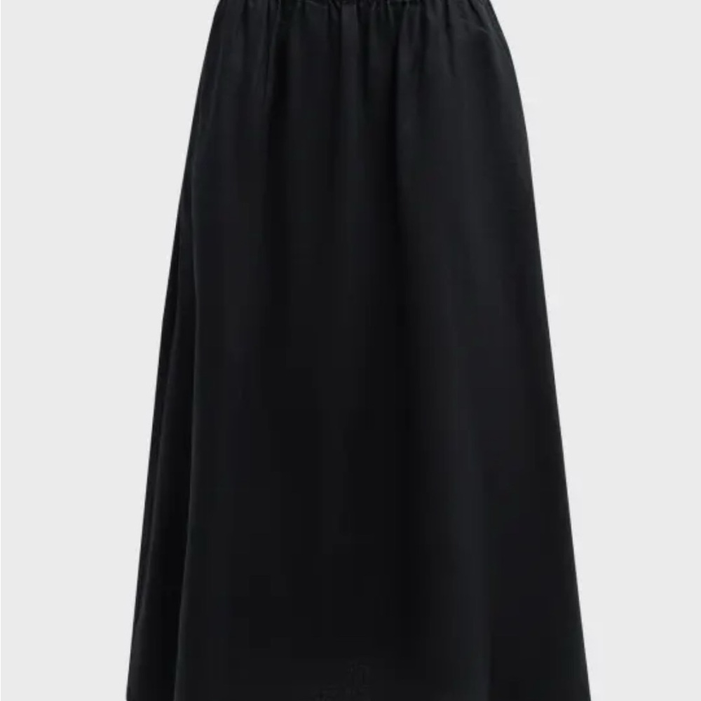 Eileen Fisher A-Line Tencel Midi Skirt  XS New